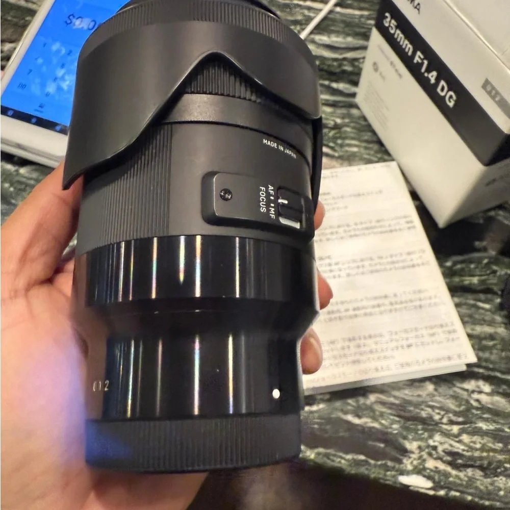 Sigma Beauty 35mm f/1.4 DG Lens - Black